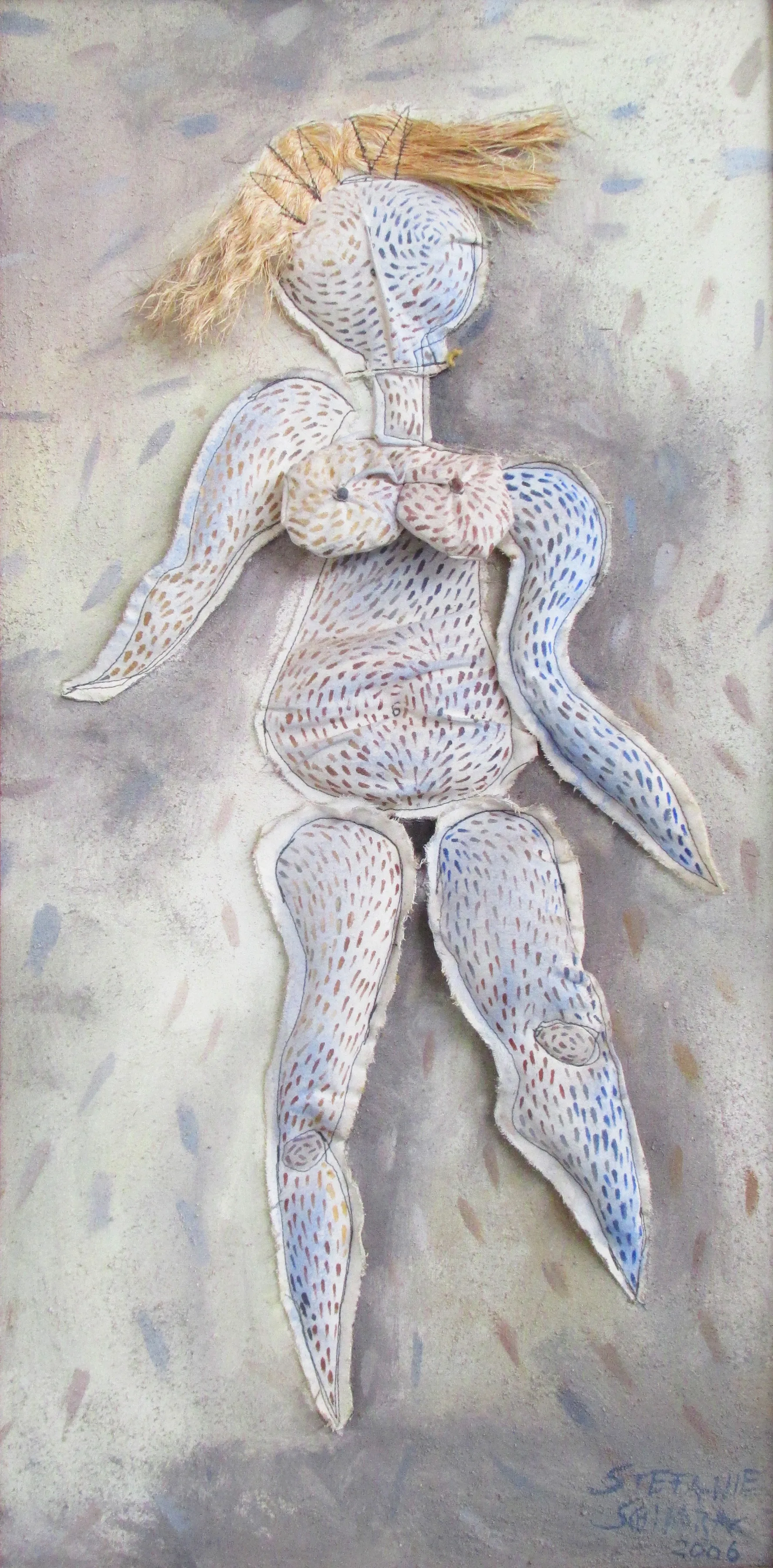 Mujer costurada