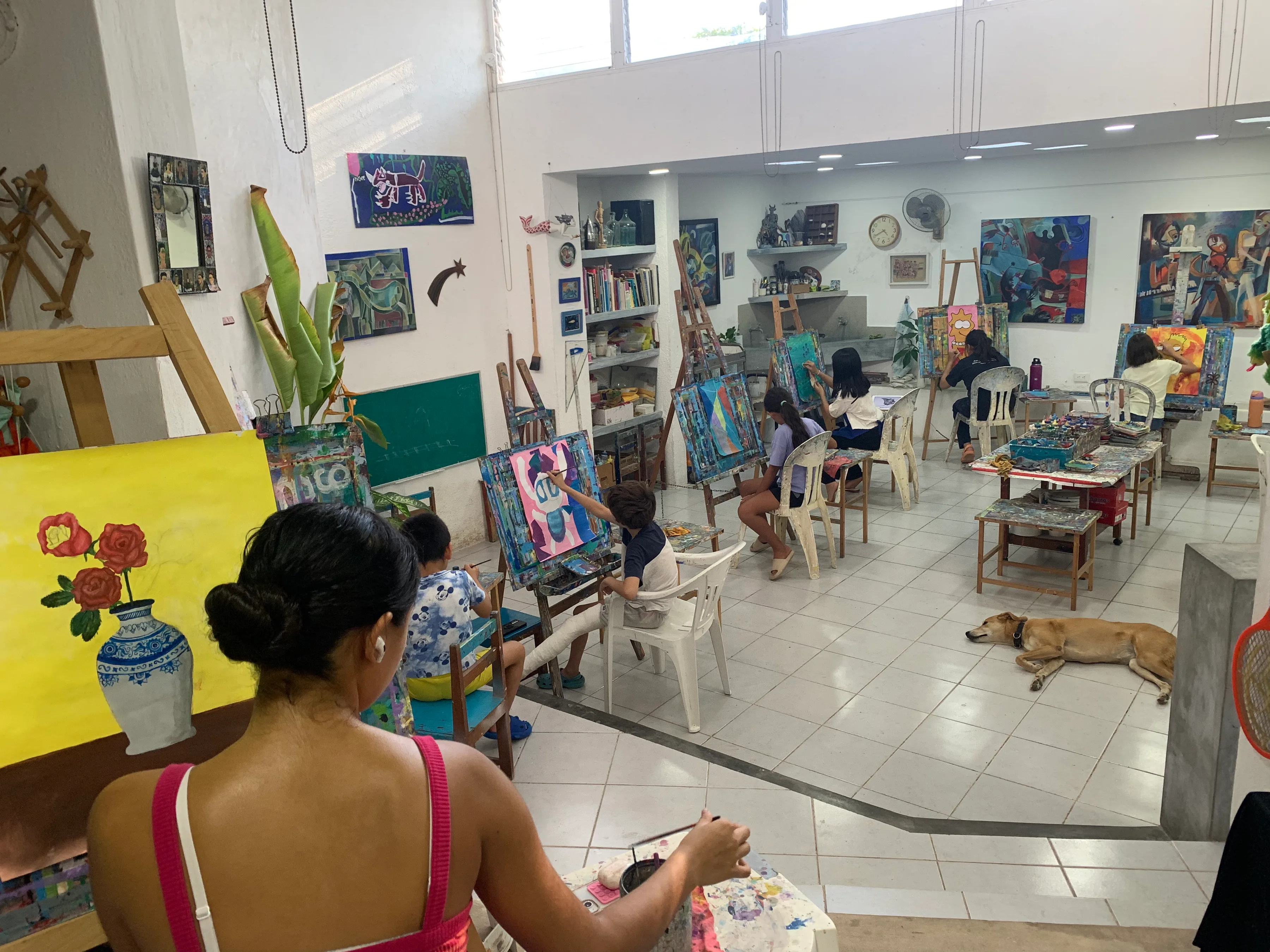 Taller de pintura